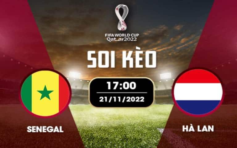 Soi kèo trận đấu Senegal vs Hà Lan 24/11